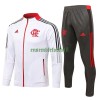 CR Flamengo Ensemble Vestes d'Entraînement 21-22 Blanche Pour Homme